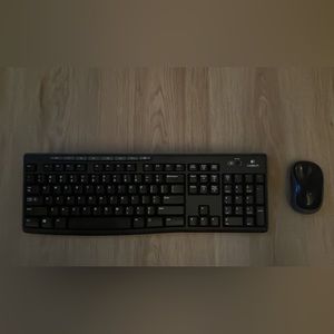 Logitech wireless keyboard and mouse